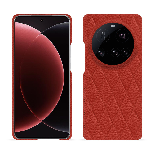 Coque Xiaomi 15 Ultra - Protection Premium en Cuir | NorevePapaye - Couture ( Pantone #b54317 ) 