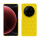 Capa em pele Xiaomi 15 Ultra - Jaune fluo - Couture ( Pantone #c9ff57 ) 