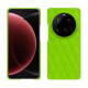 Xiaomi 15 Ultra leather cover - Vert fluo - Couture ( Pantone #00ab5f ) 