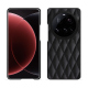 Capa em pele Xiaomi 15 Ultra - Onyx - Couture ( Noir / Black ) 