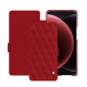Custodia in pelle Xiaomi 15 Ultra - Rouge - Couture ( Nappa - Pantone #d50032 ) 