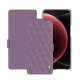 Custodia in pelle Xiaomi 15 Ultra - Lilas - Couture ( Nappa - Pantone #b9a3e3 ) 