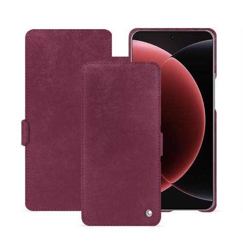 Xiaomi 15 Ultra Hülle - Premium-Schutz mit Klappe | NorevePrune vintage ( Pantone #612434 ) 