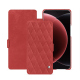 Capa em pele Xiaomi 15 Ultra - Cerise vintage - Couture ( Pantone #a6302e ) 