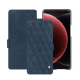 Xiaomi 15 Ultra leather case - Jean vintage - Couture ( Pantone #2f414f  ) 