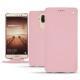 Housse cuir Huawei Mate 9 - Rose ( Nappa - Pantone 2365C ) 