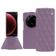 Capa em pele Xiaomi 15 Ultra - Lilas - Couture ( Nappa - Pantone #b9a3e3 ) 