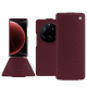 Funda de piel Xiaomi 15 Ultra - Lie de vin ( Pantone #412234 ) 