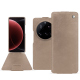 硬质真皮保护套 Xiaomi 15 Ultra - Taupe vintage ( Pantone #bda790 ) 