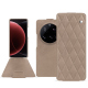Custodia in pelle Xiaomi 15 Ultra - Taupe vintage - Couture ( Pantone #591d16 ) 