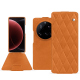 Lederschutzhülle Xiaomi 15 Ultra - Mandarine vintage - Couture ( Pantone #d47231 ) 