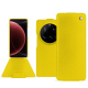 Xiaomi 15 Ultra leather case - Jaune fluo ( Pantone #c9ff57 ) 