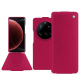Custodia in pelle Xiaomi 15 Ultra - Rose fluo ( Pantone #ff16b4 ) 