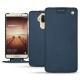 Funda de piel Huawei Mate 9 - Jean vintage ( Roughtcut - Pantone 285U  ) 