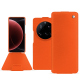 Lederschutzhülle Xiaomi 15 Ultra - Orange fluo ( Pantone #ff5406 ) 