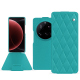 Xiaomi 15 Ultra leather case - Bleu fluo - Couture