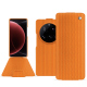 硬质真皮保护套 Xiaomi 15 Ultra - Abaca arancio ( Pantone #d77540 )