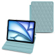 Funda de piel Apple iPad Air - Bleu ciel - Couture ( Nappa - Pantone #abcae9 ) 
