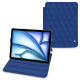 Funda de piel Apple iPad Air - Bleu océan - Couture ( Nappa - Pantone #15458a) 