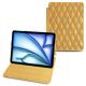 Housse cuir Apple iPad Air - Or Maïa - Couture ( Pantone 871C ) 