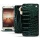 Housse cuir Huawei Mate 9 - Crocodile pino