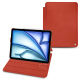 Capa em pele Apple iPad Air - Arange clouquié ( Pantone #D33108 )