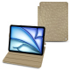 Capa em pele Apple iPad Air - Autruche desert ( Pantone #A39382 ) 