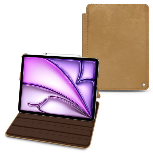 苹果iPad Air 13专用高级翻盖皮套 13英寸Sable vintage ( Pantone #9b7340 ) 