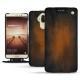 Huawei Mate 9 leather case - Marron Patine