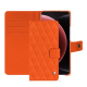 Lederschutzhülle Xiaomi 15 Ultra - Orange fluo - Couture ( Pantone #ff5406 ) 