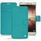 Custodia in pelle Huawei Mate 9 - Bleu fluo