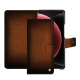 Funda de piel para cartera Xiaomi 15 Ultra - Marron Patine