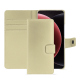 Xiaomi 15 Ultra leather wallet case - Beige PU ( Pantone #ceb888 ) 
