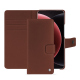 Xiaomi 15 Ultra レザーウォレットケース - Marron délicat ( Pantone #95614d) 