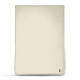 Restaurant menu cover with screwpost binding - A4 - Blanc ( Nappa / White ) 