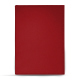 旋螺式菜单-A5 - Rouge PU ( Pantone #d50032 )