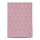 Restaurant menu cover with screwpost binding - A4 - Rose - Couture ( Nappa - Pantone #efbae1 ) 