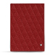 Restaurant menu cover with screwpost binding - A4 - Tomate - Couture ( Pantone #a61715 )