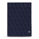 Restaurant menu cover with screwpost binding - A4 - Cobalt - Couture ( Pantone #2b253f ) 