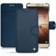 Custodia in pelle Huawei Mate 9 - Jean vintage ( Roughtcut - Pantone 285U  ) 