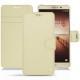 Capa em pele Huawei Mate 9 - Ivoire ( Sleek P C12 - White ) 