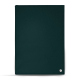 Restaurant menu cover with screwpost binding - A4 - Vert séduisant ( Pantone #1d3c34 ) 