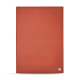 Restaurant menu cover with screwpost binding - A5 - Orange Veggie ( Pantone #cb6015 ) 