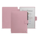 Housse cuir reMarkable Paper Pro - Rose ( Nappa - Pantone #efbae1 ) 