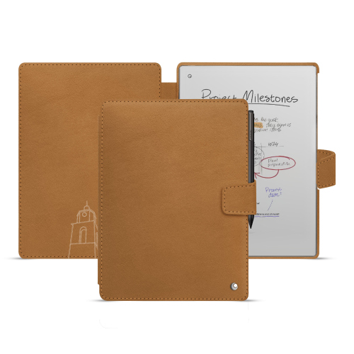 reMarkable Paper Pro flap cover - Top of the range protection by NoreveCastan esparciate ( Pantone #824F2A )