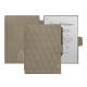 Lederschutzhülle reMarkable Paper Pro - Darboun sabla - Couture ( Pantone #BCB1A1 )