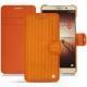 Housse cuir Huawei Mate 9 - Abaca arancio