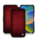 Housse cuir Apple iPhone 14 - Rouge Patine