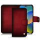 Custodia in pelle Apple iPhone 14 - Rouge Patine