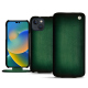 Capa em pele Apple iPhone 14 - Vert Patine
